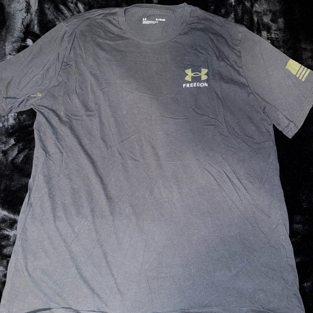 Under Armour Men's Black Freedom Tee